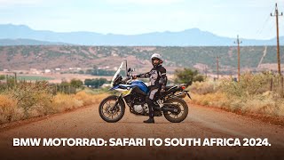 BMW Motorrad: Safari to South Africa 2024.