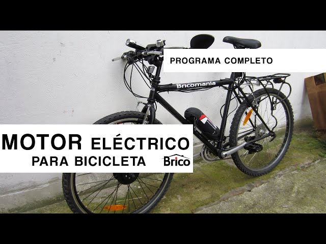 MOTOR ELECTRICO para BICICLETA 🔌⚡ Convierte tu bici en ELÉCTRICA 🚴  Bricomania 
