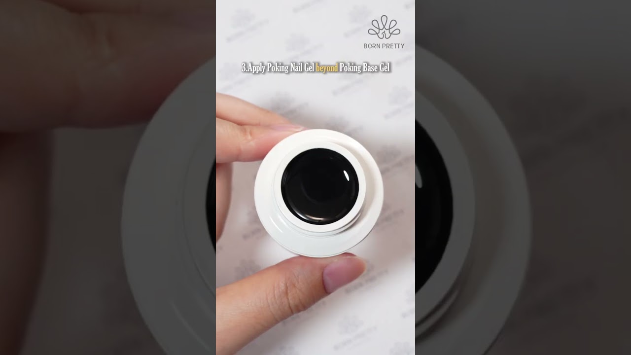 Nail Tips!!!  How to Use Poking Nail Gel Correctly?