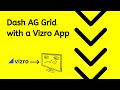 Use dash ag grid within a vizro app