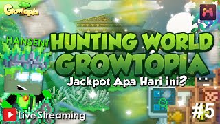 CARI DOORLINK &amp; ITEM ! HUNTING WORLD 179DAYS I GROWTOPIA #5