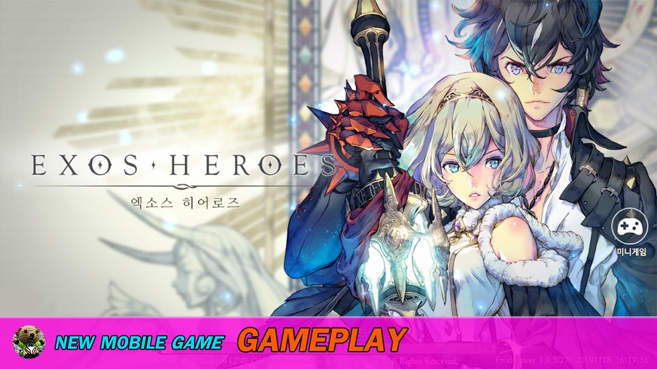 Exos Heroes [KR] [Turn based RPG] GamePlay เกมมือถือใหม่ | EASY TEAM LIVE