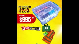 Revolutionize Your Road Experience with our Ultimate Car Safety & Convenience Kit.  Check it out !