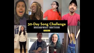 30-Day Broadway Song Challenge- Part One