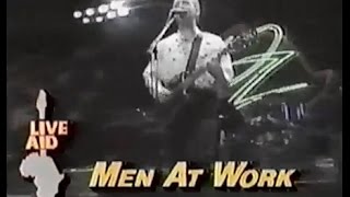 Men At Work - Overkill (ABC - Live Aid 7/13/1985)