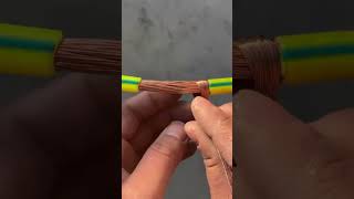 cable connection techniques #shorts