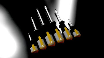 Screwdrivers Blender Tutorial