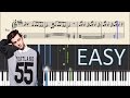 Troye Sivan - Blue Moon - EASY Piano Tutorial