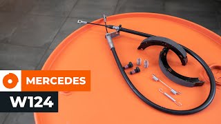 Fitting Brake pad MERCEDES-BENZ E-CLASS (W124): free video