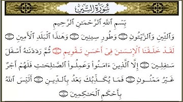 سورة التين الشيخ عبدالله خياط بجودة عالية