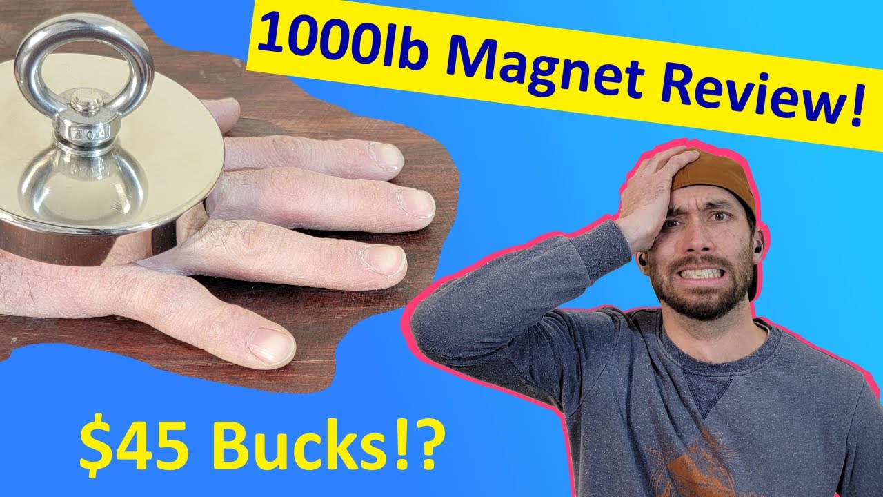 I Bought and Tested a 1000lb Fishing Magnet 