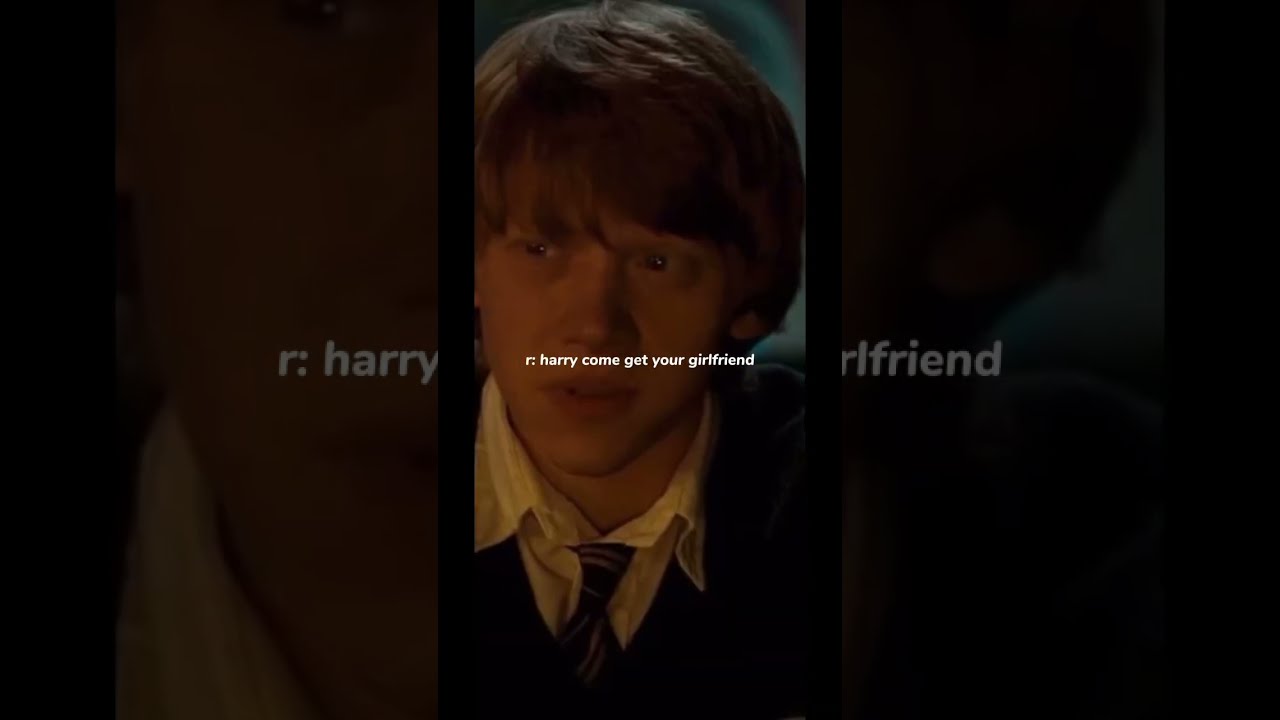 Even The Chosen One Is Scared Of Y N Harrypotter Hogwarts Ronweasley Yn Povedits