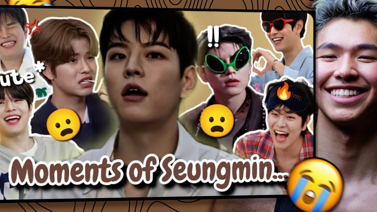 Athlete React to 100 ICONIC MOMENTS in the HISTORY OF SEUNGMIN / STRAY KIDS
