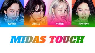 HOW WOULD aespa SING MIDAS TOUCH (KISS OF LIFE) | LINE DISTRIBUTION