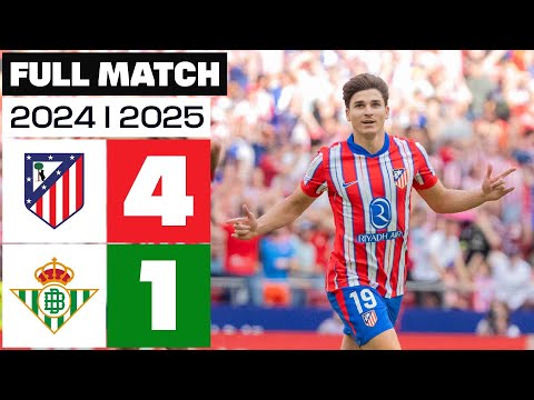 Atlético de Madrid 4-1 Real Betis | PARTIDO COMPLETO | LALIGA EA SPORTS 2024/25