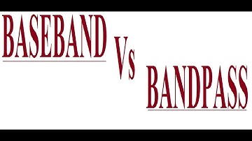 Baseband and Bandpass signal | low frequency and high frequency signal.