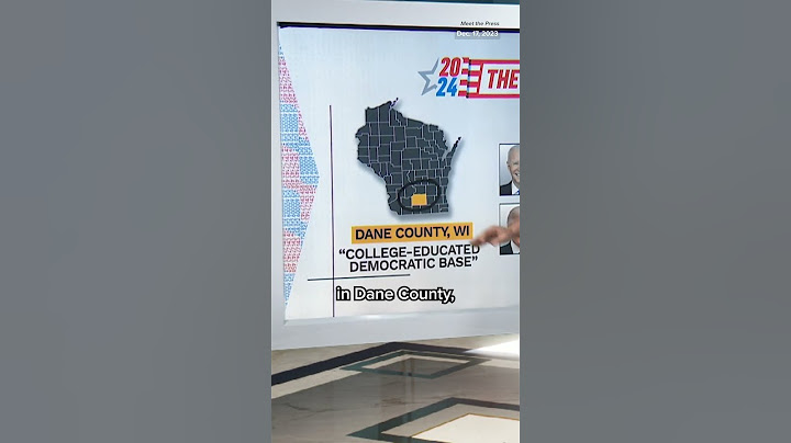 Why NBC News will be watching Dane County, Wis. in 2024