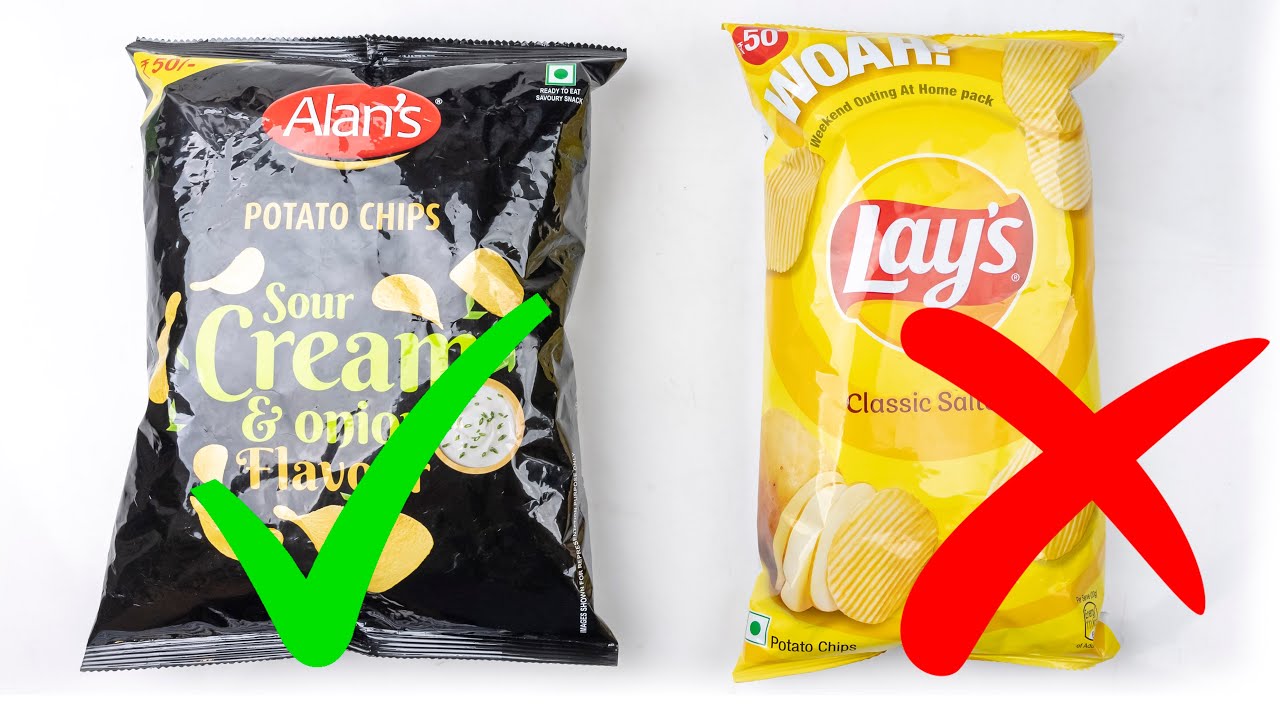 LAY'S VS ALAN'S Potato chips - YouTube