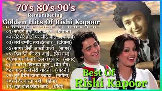 Hits Of Rishi Kapoor   80s 90s Ke Superhit Gaane        