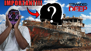 Finally We Explore The Abandoned Sunken Ship In Stranded Deep – Part 13