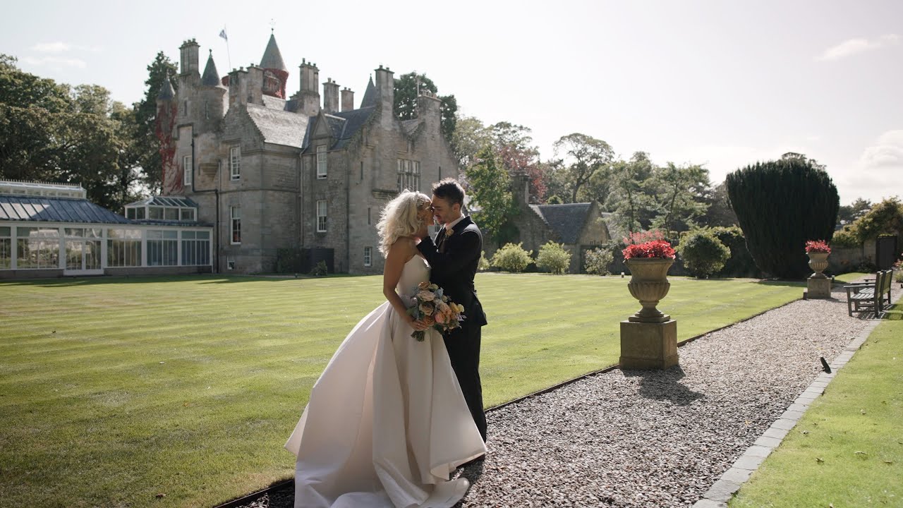 ALEX AND BRANDON'S LUXURIOUS CARLOWRIE CASTLE WEDDING HIGHLIGHT FILM