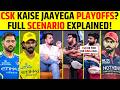 Chennai Super Kings PLAYOFFS KAISE JAAYEGI? FULL SCENARIO EXPLAINED! #csk #msdhoni #ipl2026