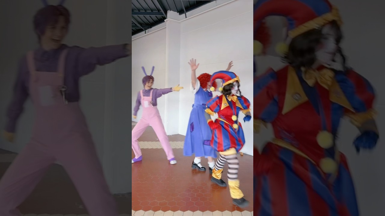 A perfectly normal Tadc group 😂 #tadc #cosplay #digitalcircus #glitchproductions