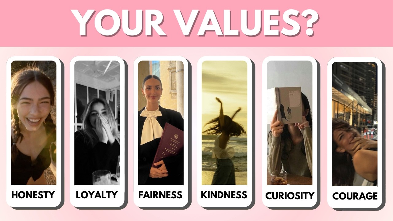 What Do You VALUE? | Aesthetic Personality Quiz
