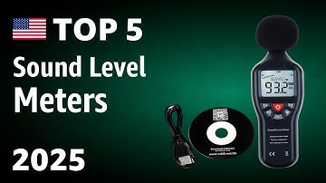 TOP—5. Beste geluidsniveaumeters 2025