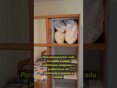 Vaciado de pisos en SANTA PERPETUA DE MOGODA de muebles y trastos en el Vallés Occidental. #shorts