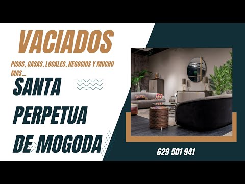 Vaciado de pisos en SANTA PERPETUA DE MOGODA de muebles y trastos en el Vallés Occidental. #shorts