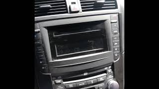 How reset 2005 Acura TL radio code quick fix...