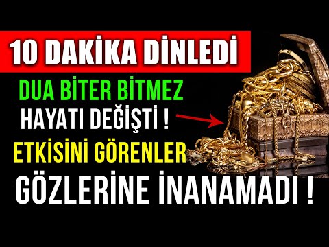 10 DAKİKA DİNLEDİ DUA BİTER BİTMEZ HAYATI DEĞİŞTİ ! ETKİSİNİ GÖRENLER GÖZLERİNE İNANAMADI...