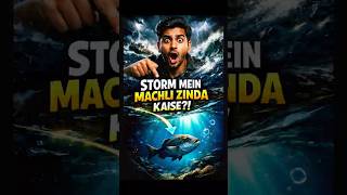 Machli Tufan Se Kaise Bachti Hai #viral #short #ytshorts