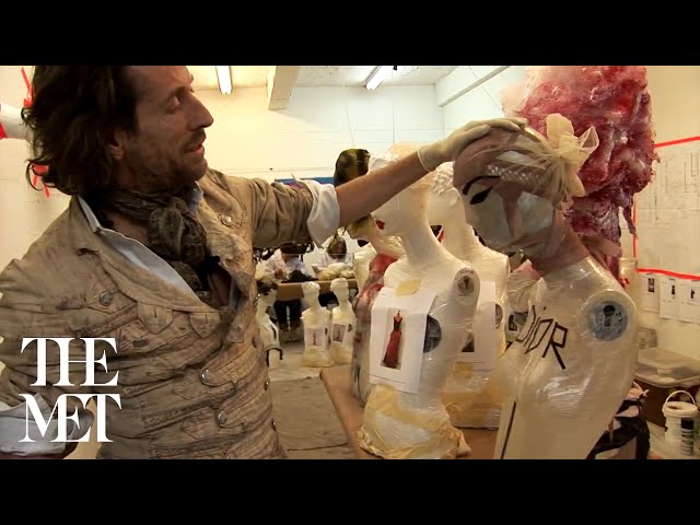 Behind the Scenes: Julien d'Ys Creates Heads and Wigs for
