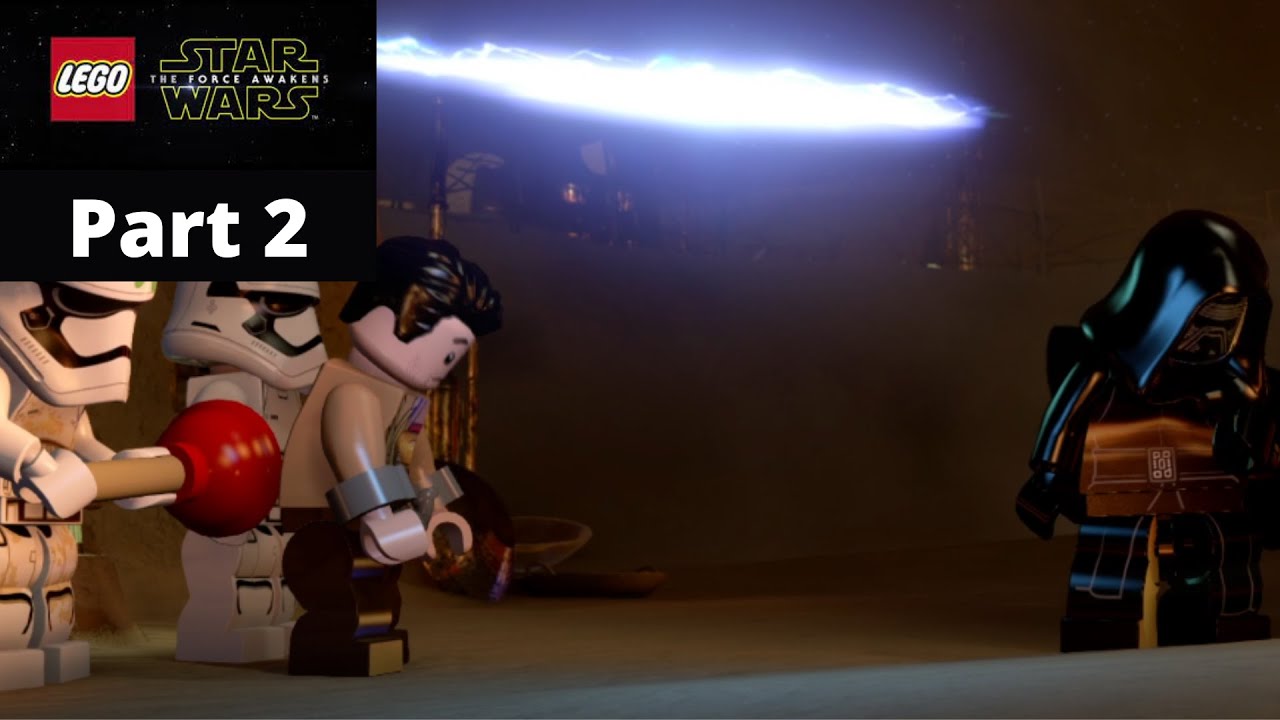 Lego Star Wars TFA - Part 2 - Kylo Ren! - (Lego Star Wars TFA Walhtorugh)