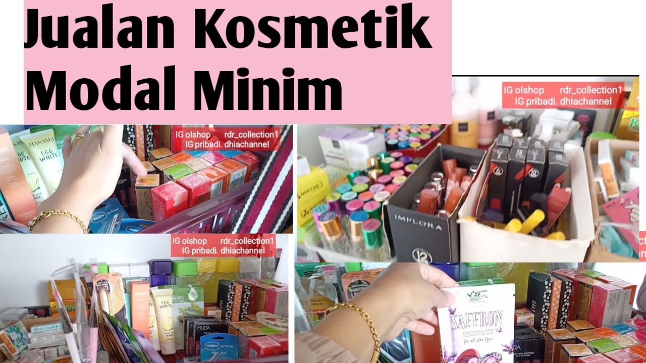 ⁣Cara Jualan Kosmetik - Jualan Kosmetik Pemula Modal Minim By Dhia Channel