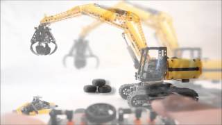 Nimble lego excavator