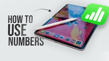 How to Use Numbers on iPad (tutorial)