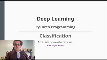 PyTorch Programming -  Classification Example