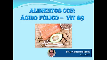 ¿Qué alimentos son ricos en ácido fólico?