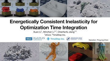 [SIGGRAPH 2022] Energetically Consistent Inelasticity for Optimization Time Integration
