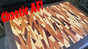Chaotic End Grain Cutting Board