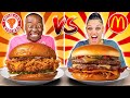 POPEYES VS MCDONALDS FOOD CHALLENGE