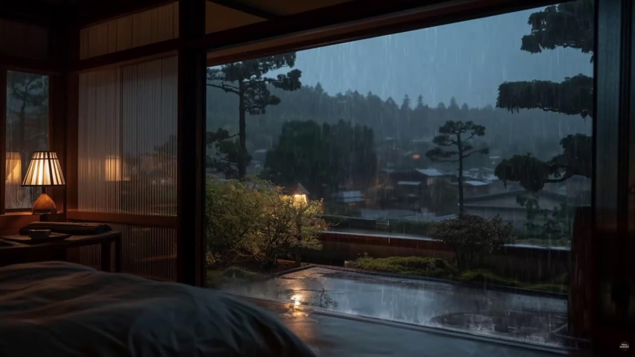 Stop Scrolling! Black Screen Rain Sounds for Instant Sleep, Focus & Calm Your Mind 🌧️