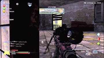 [OLD] eFFecT Vs AeRo #1 MW2 | Epic Ending