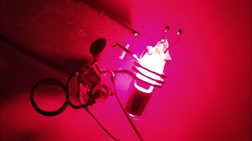 VHF oscillator and neon lamp