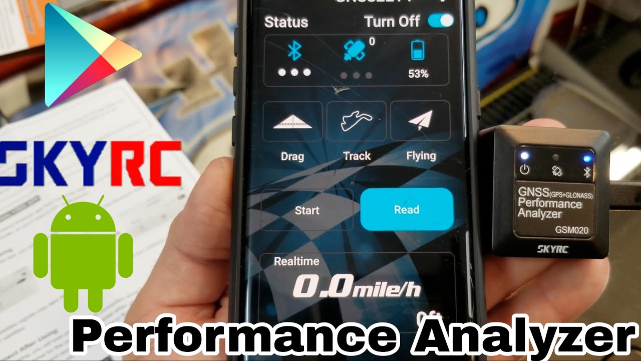 Think you're FAST PROVE IT SKY RC GPS Performance Analizer and Andriod App setup SUPER EASY