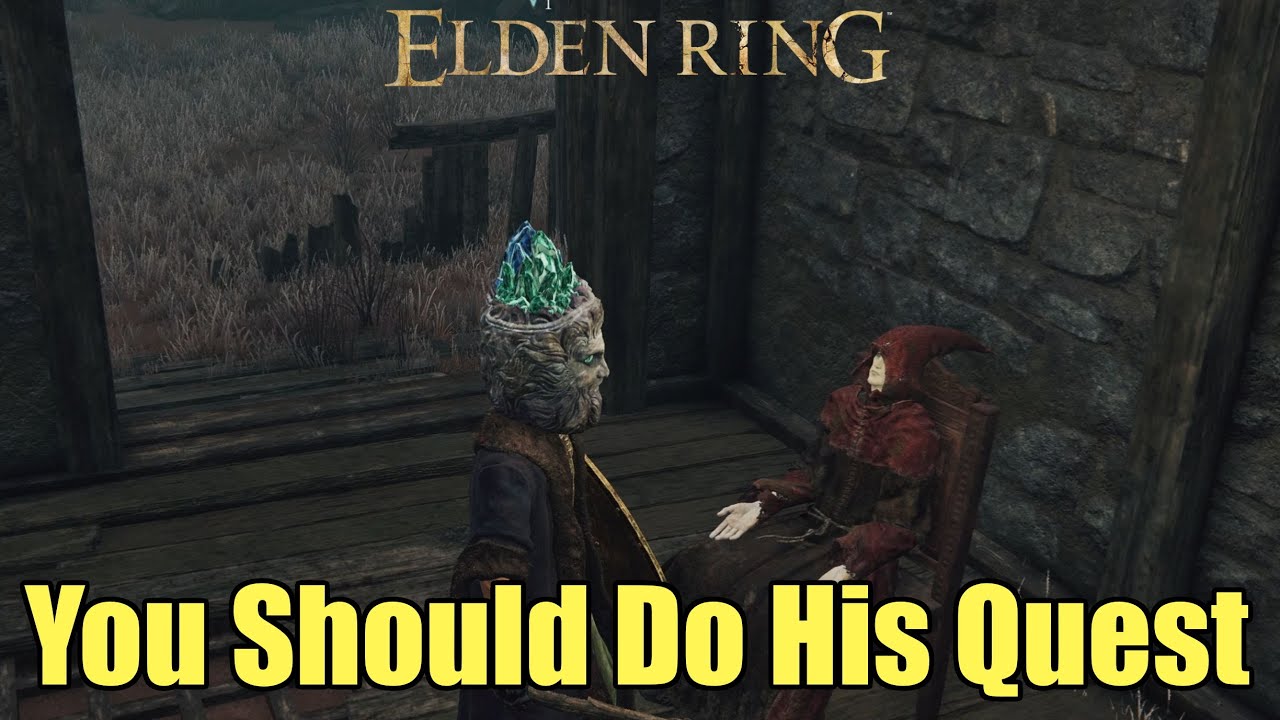Elden Ring Gowry's Unalloyed Gold Needle Quest Figuring Out The