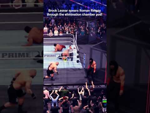 Brock Lesnar spears